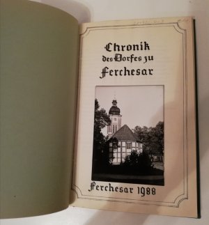 Chronik des Dorfes zu Ferchesar. 1988.