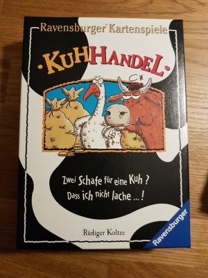 gebrauchtes Spiel – Rüdiger Koltze – Kuhhandel A5 Kartenspiel 2005 Ravensburger Spiele - für 3 - 5 Spieler - ab 10 Jahren - Spieldauer ca 45 Minuten