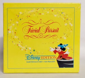 Trivial Pursuit Disney Edition A15 Kartensatz mit 1500 Fragen 1992 Horn Abbot Parker - ab 8 Jahren - für 2 - 36 Spieler