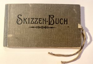 antiquarisches Buch – Siegfried Schulz – Altes Jugendstil-Skizzenbuch