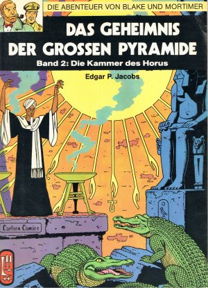 gebrauchtes Buch – EDGAR P. JACOBS – DIE ABENTEUER VON BLAKE UND MORTIMER - DAS GEHEIMNIS DER GROSSEN PYRAMIDE – BAND 2: DIE KAMMER DES HORUS