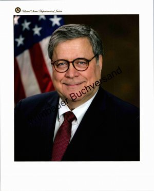 Autogrammfoto US-Justizminister William Barr