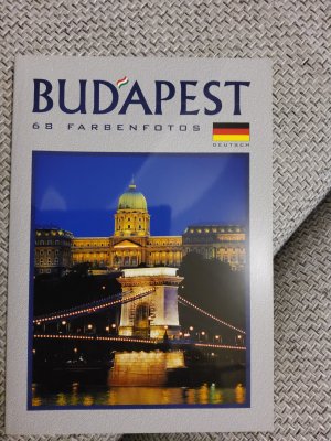 gebrauchtes Buch – Budapest. 68 Farbenfotos.