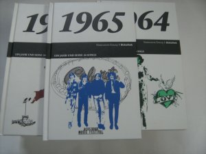 Ein Jahr und seine 20 Songs 1955 - 1975 Konvolut mit 21 Büchern incl. CD im Buchrücken