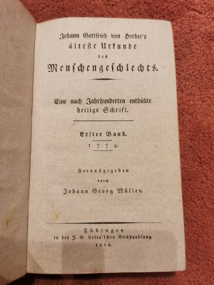 antiquarisches Buch – Herder – Herder's sämmtliche Werke Zur Religion und Theologie  Fünfter Band