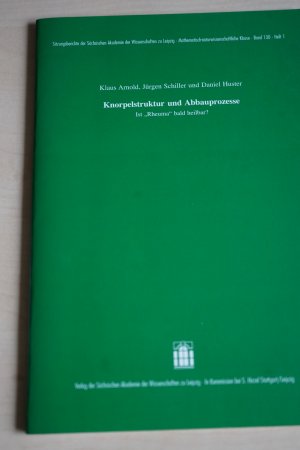 Knorpelstruktur und Abbauprozesse - Ist "Rheuma" bald heilbar?