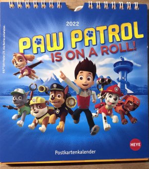 Pow Patrol is on a roll! Postkartenkalender 2022