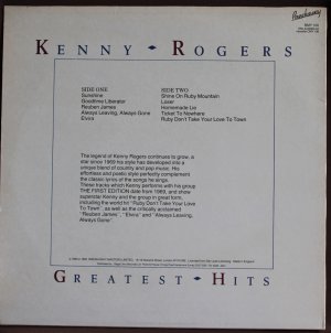 gebrauchter Tonträger – Kenny Rogers – Greatest Hits