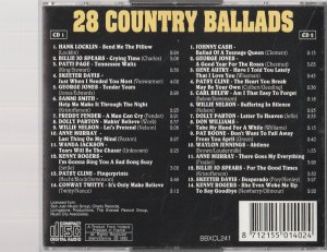 gebrauchter Tonträger – 28 Country Ballads