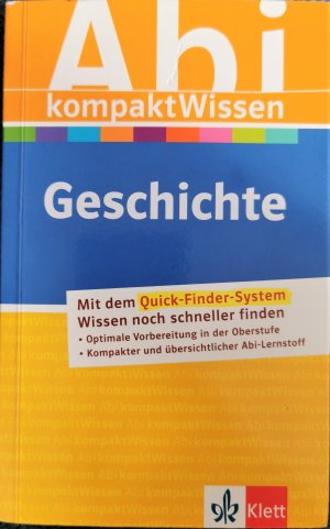 gebrauchtes Buch – Abi kompaktWissen Geschichte