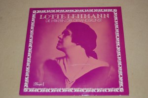 gebrauchter Tonträger – Lotte Lehmann - Konvolut Doppel LP + LP