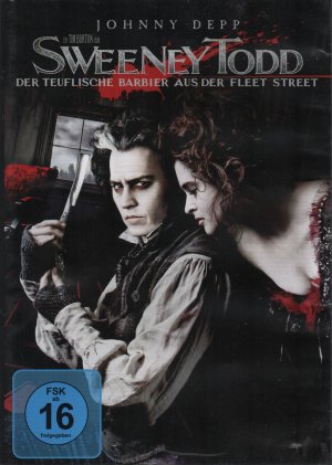 gebrauchter Film – Tim Burton – Sweeney Todd - Der teuflische Barbier aus der Fleet Street