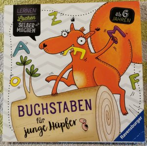 gebrauchtes Buch – Lena Hofmann – Buchstaben für junge Hüpfer - ABC lernen