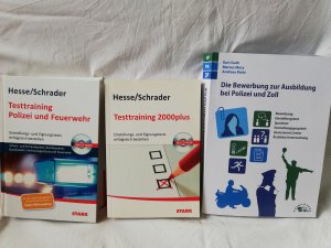 Testtraining 2000plus, Testtraining Polizei und Feuerwehr, Die Bewerbung zur Ausbildung bei Polizei und Zoll