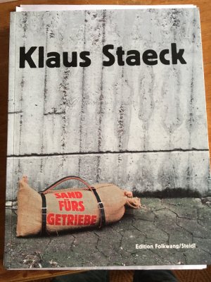 gebrauchtes Buch – Klaus Staeck – Sand fürs Getriebe. Plakate und Provokationen