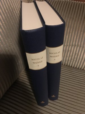 gebrauchtes Buch – Friedrich Nicolai – Sämtliche Werke - Briefe - Dokumente: Kritische Ausgabe Mit Kommentar Band 3/4