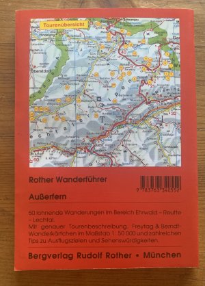 gebrauchtes Buch – Baumann, Franziska; Seibert – Außerfern - Lechtal - Ehrwald - Lermoos - Reutte - Elbigenalp. 50 Touren. Mit GPS-Tracks