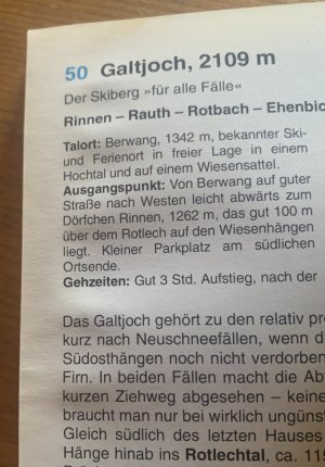 gebrauchtes Buch – Baumann, Franziska; Seibert – Außerfern - Lechtal - Ehrwald - Lermoos - Reutte - Elbigenalp. 50 Touren. Mit GPS-Tracks