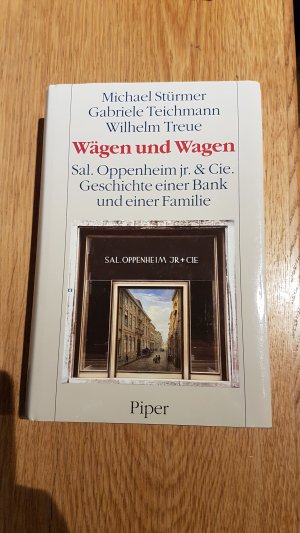 gebrauchtes Buch – Stürmer, Michael; Teichmann, Gabriele; Treue, Wilhelm – Wägen und Wagen