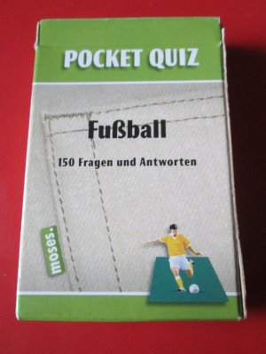 gebrauchtes Spiel – Pocket Quiz Fußball