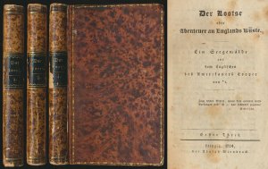 Der Lootse oder Abenteuer an Englands Küste., Ein Seegemälde aus dem Englischen des Amerikaners Cooper von *r. 3 Bände (komplett).