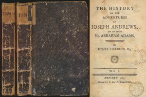 The history of the adventures of Joseph Andrews., And his friend Mr. Abraham Adams. By Henry Fielding, Esq. 2 Bände (komplett).