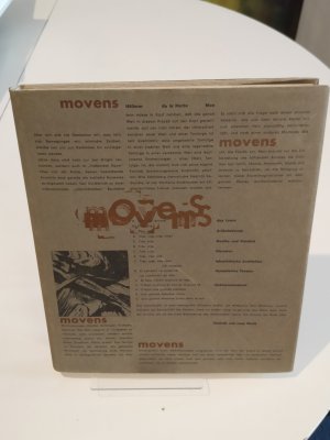 movens. Dokumente und Analysen zur Dichtung, bildenden Kunst, Musik, Architektur. In Zusammenarbeit mit Walter Höllerer und Manfred de la Motte herausgegeben […]