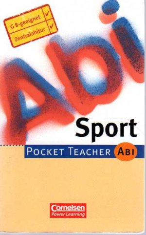 Pocket Teacher Abi. Sekundarstufe II - Bisherige Ausgabe (mit Umschlagklappen) / Sport