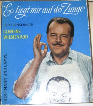 CLEMENS WILMENROD-2.Auflage-Es liegt mir auf der Zunge-1.deutscher Fernsehkoch-Guter Zustand-24022022C