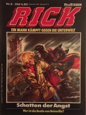 Rick - Ein Mann kämpft gegen die Unterwelt: Nr. 5 Schatten der Angst