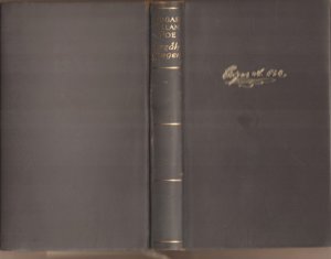 Erzählungen. Aus dem Amerikanischen übertragen von A. von Bosse, M. Bretschneider, J. von der Goltz, H. Kauders und W. Widmer, mit einem Nachwort von […]