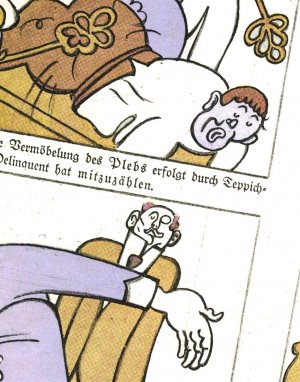 antiquarisches Buch – Ernst Stern – "Wie sollen wir prügeln ?" Comicsatire 1910