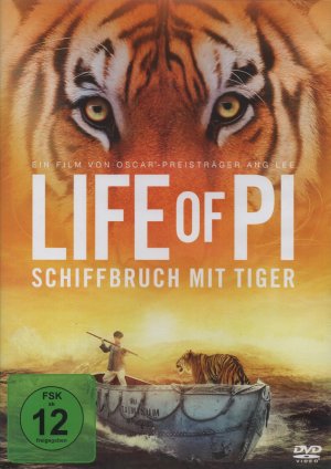 gebrauchter Film – Ang Lee – Life of Pi - Schiffbruch mit Tiger