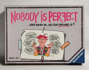 Nobody is perfect 1992 Ravensburger Spiele 273010 - ab 14 Jahren - für 3 - 6 Spieler - Spieldauer ca 45 - 60 Minuten