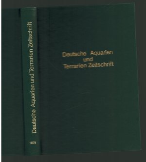 Die Aquarien- und Terrarien Zeitschrift (DATZ) 31. Jahrgang 1978