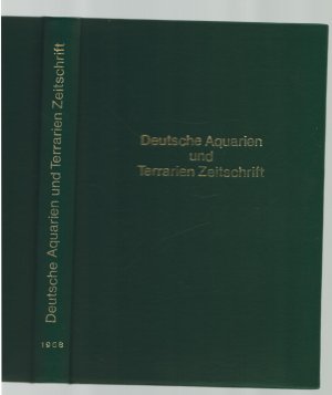 Die Aquarien- und Terrarien Zeitschrift (DATZ) 22. Jahrgang 1968