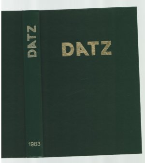 Die Aquarien- und Terrarien Zeitschrift (DATZ) 36. Jahrgang 1983