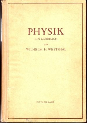 Physik Ein Lehrbuch