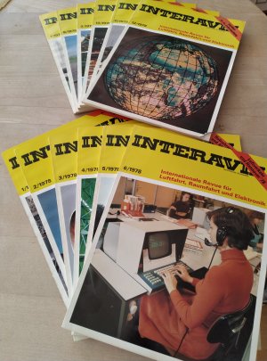 Interavia 1978,12 Bände, deutsche Ausgabe; Internationale Revue für Luftfahrt, Raumfahrt und Elektronik