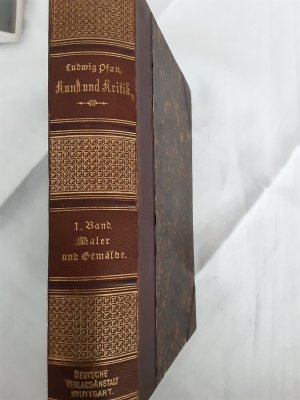 antiquarisches Buch – Ludwig Pfau – Maler und Gemälde. Artistische Studien.