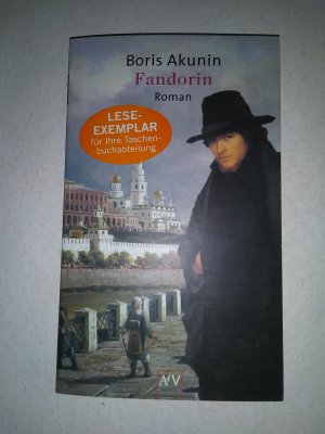 gebrauchtes Buch – Boris Akunin – Fandorin - Leseexemplar