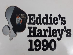 gebrauchtes Buch – Eddie's Harley's. Kalender 1990.