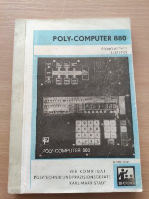 Poly-Computer (Polycomputer) 880, Arbeitsbuch Teil 1 (115419.01)