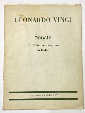 SONATE FÜR FLÖTE UND CONTINUO IN D-DUR