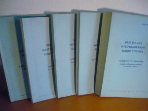 5 Bände. - Über die vier Mysteriendramen Rudolf Steiners I (Teil 1+2) + II + III + IV. I: (1.Folge) Die Pforte der Einweihung, Ein Rosenkreuzmysterium […]