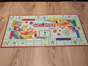 gebrauchtes Spiel – Ersatzteil Monopoly Junior Spielplan/Spielfeld