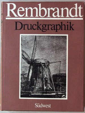 gebrauchtes Buch – Bernhard, Marianne  – Rembrandt. I: Druckgraphik. II: Handzeichnungen. (2 Bde., Schuber)