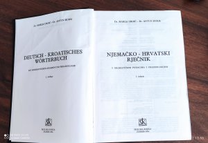 gebrauchtes Buch – Dr. Marija Uroic – Deutsch-Kroatisches Wörterbuch