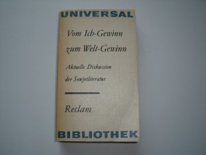 vom Ich-Gewinn zum Welt-Gewinn