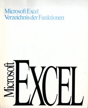 Microsoft Excel. Verzeichnis der Funktionen